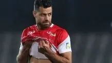 مرتضی پورعلی گنجی تماشاگر ویژه پرسپولیس+ عکس
