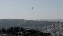 یک بالن جاسوسی اسرائیل منهدم شد