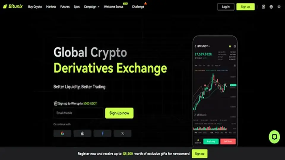 آموزش صرافی بیت یونیکس Bitunix برای ایرانیان