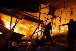 آتش کارخانه کاله مهار شد
