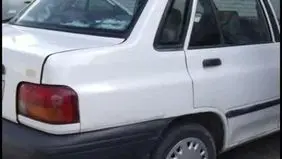 خلافی عجیب یک پراید در دلیجان جنجال‌ساز شد