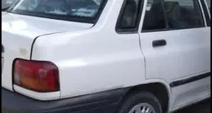 خلافی عجیب یک پراید در دلیجان جنجال‌ساز شد