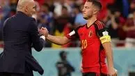 خداحافظی هازارد در ۳۱ سالگی از تیم ملی بلژیک 