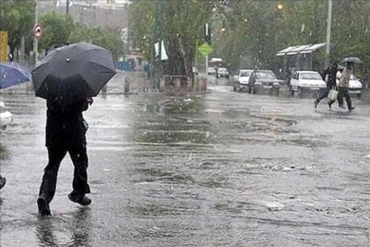 هشدار نارنجی هواشناسی نسبت به بارش باران در این استان‌ 