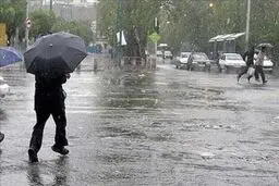هشدار نارنجی هواشناسی نسبت به بارش باران در این استان‌ 