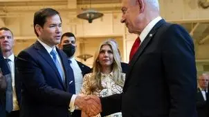 دیدار مارکو روبیو با نتانیاهو/ موضع مشترک آمریکا و اسرائیل علیه حماس
