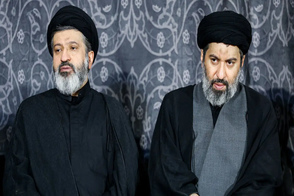 عکسی که ایسنا از سیدمسعود و سیدمیثم خامنه‌ای منتشر کرد