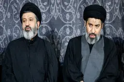 عکسی که ایسنا از سیدمسعود و سیدمیثم خامنه‌ای منتشر کرد