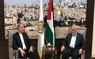 Iran FM, Hamas leader discuss situation in Gaza