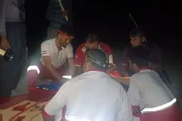 حمله هولناک یک خرس به مرد آبدانانی