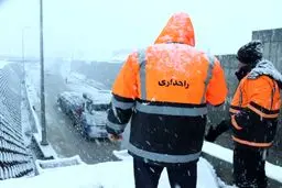 گزارش راهداری رزن درباره مقابله با برف و کولاک 