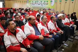 جشن انقلاب اسلامی در جمعیت هلال احمر استان همدان برگزار شد

