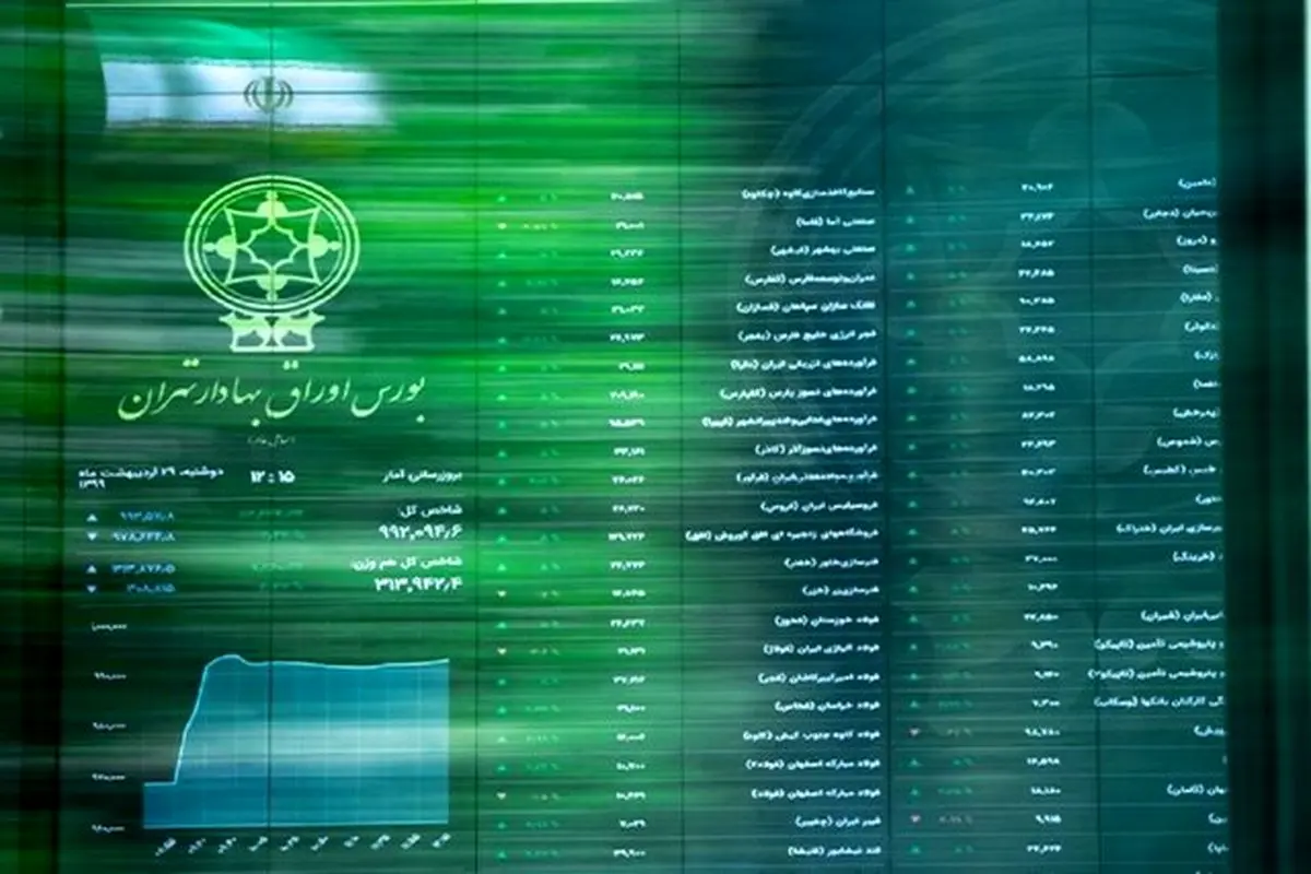 پایان بورس امروز شنبه ۱۹ مهر ۱۴۰۴؛ تالار شیشه‌ای باز هم سبزپوش شد