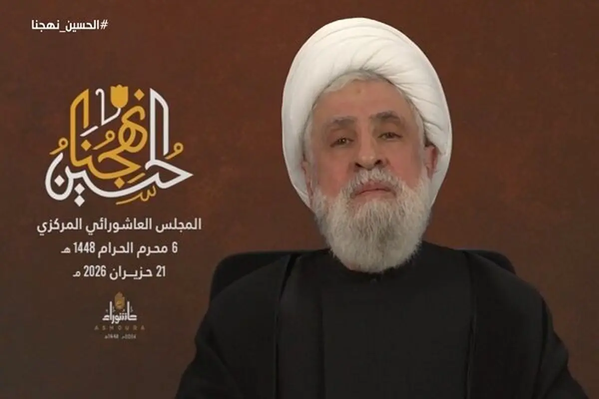 سخنرانی دبیرکل حزب الله لبنان در یک مراسم عاشورایی