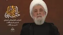 سخنرانی دبیرکل حزب الله لبنان در یک مراسم عاشورایی