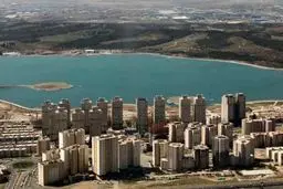 باران به کمک نظافت چیتگر آمد


