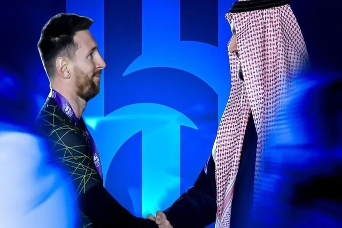 مسی با الهلال تمام کرد