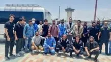 آمریکا ۲۲ تن از خدمه ایرانی نفتکش توقیف شده را تحویل داد