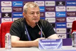 غیبت دو بازیکن تراکتور به دلیل مصدومیت در بازی برابر الشرطه / اسکوچیچ: بازی سختی خواهیم داشت