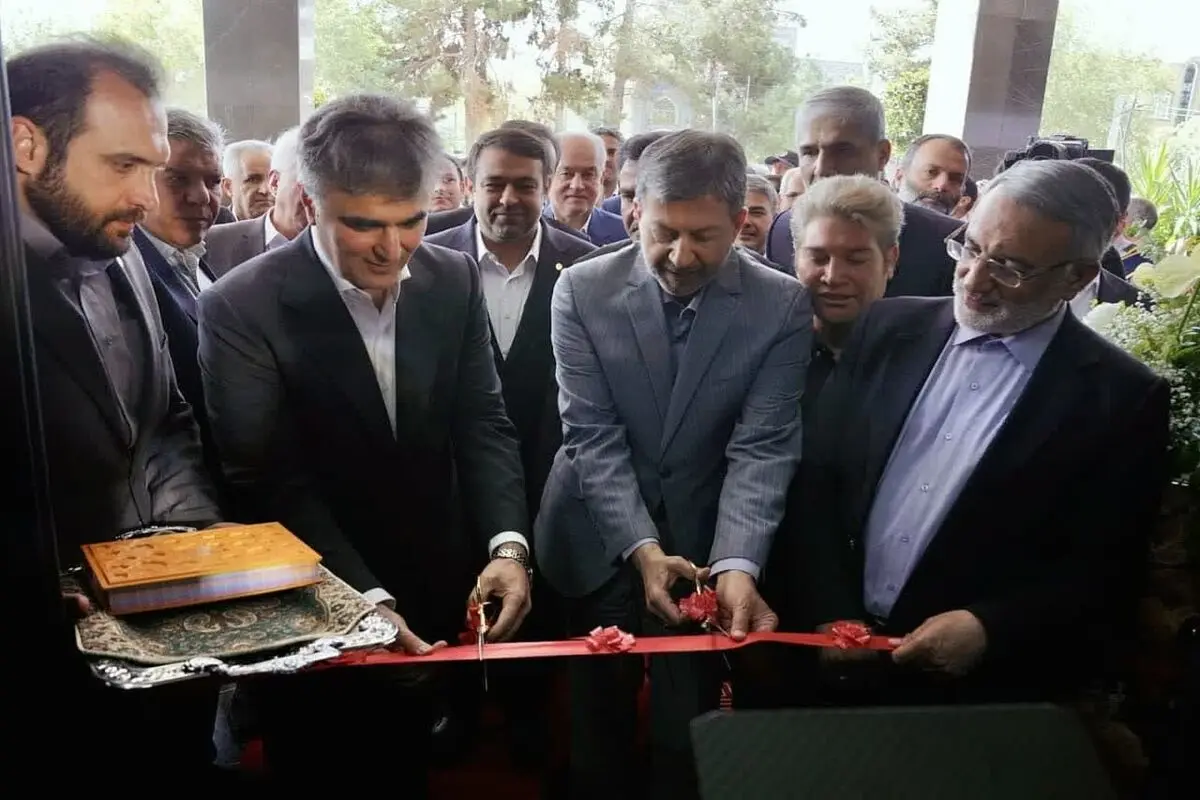 ساختمان جدید بانک ملی ایران شعبه کاشان افتتاح شد