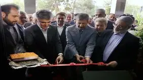 ساختمان جدید بانک ملی ایران شعبه کاشان افتتاح شد