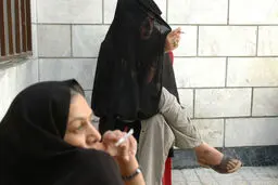 نمایی دیگر از تلاش زنانه برای زندگی