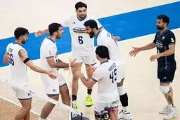 جدول والیبال گروه A بعد از برد سخت ایران مقابل فیلیپین را ببینید + عکس