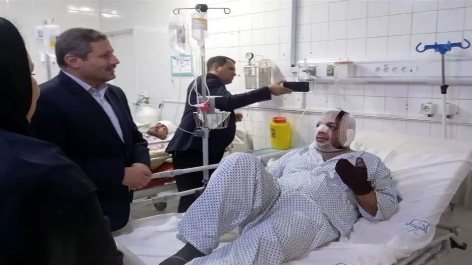 ۱۱ مصدوم حادثه سبزوار در بیمارستان بستری هستند