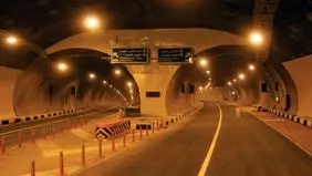 هر دو باند تونل نیایش و تونل امیرکبیر امشب مسدود است