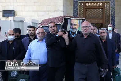 تشییع پیکر عماد افروغ در دانشگاه تهران