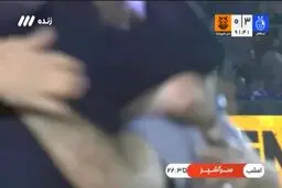گل چهارم استقلال به مس شهربابک+ ویدئو