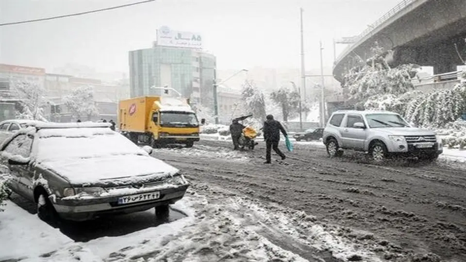 پیش‌بینی بارش شبانه‌روزی برف در تهران