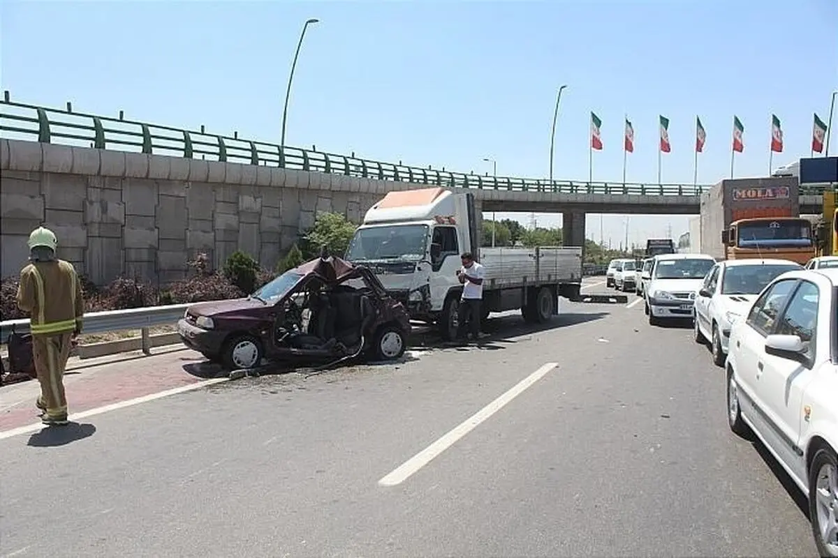 پرحادثه‌ترین بزرگراه‌های تهران