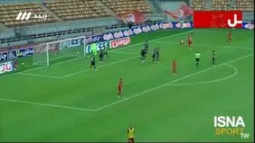 گل دوم فولاد به پرسپولیس را ببینید + ویدیو