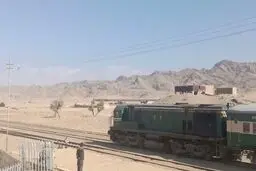 تردد قطار باری ایران و پاکستان ازسرگرفته شد

