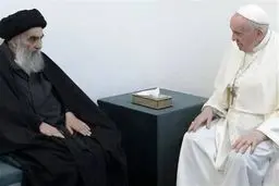 نامه آیت‌الله سیستانی به پاپ

