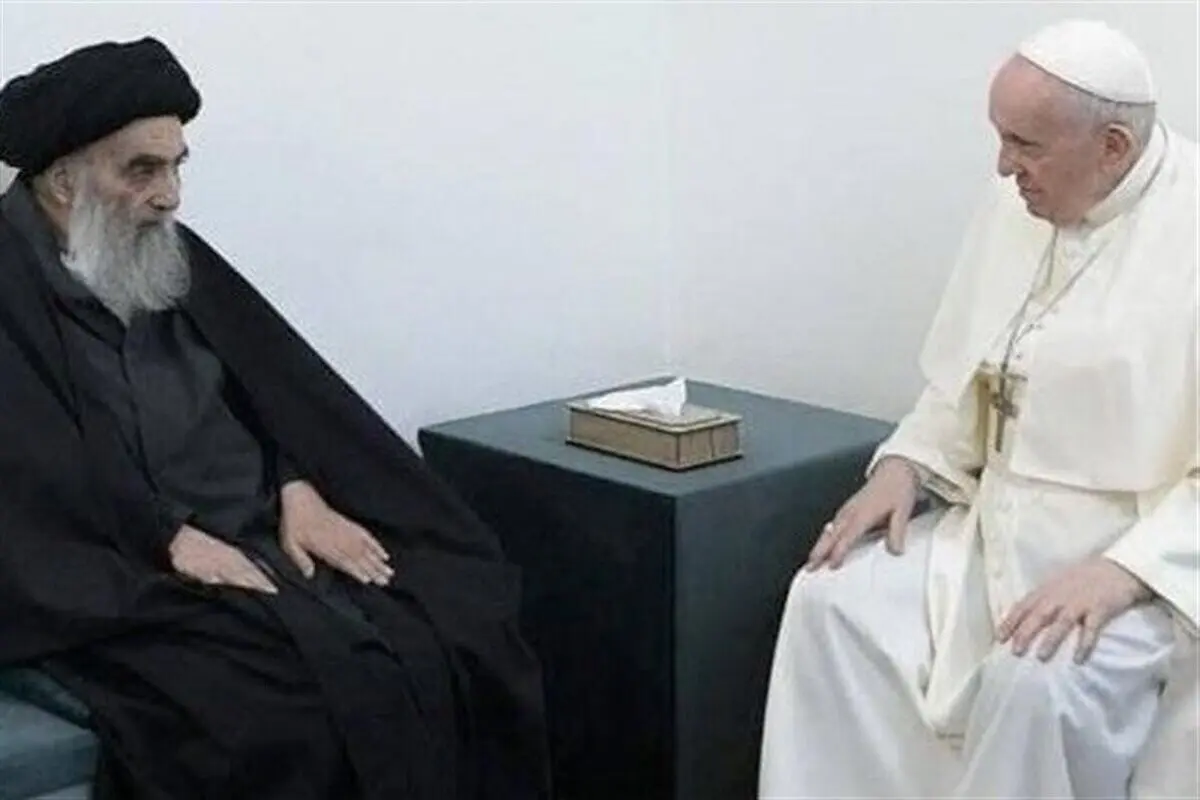 نامه آیت‌الله سیستانی به پاپ

