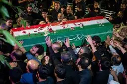 مراسم تشییع همسر رهبر انقلاب برگزار شد + عکس 