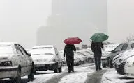 جزییات بارش برف و باران در کشور/ هوای 4 کلانشهر آلوده‌تر شد 