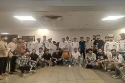 بازگشت کارکنان ناو لاوان به کشور پس از ۷ ماه