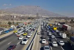 ترافیک برخی ورودی‌های تهران سنگین است