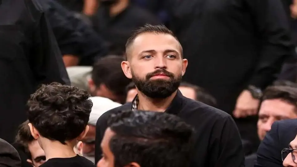 محسن افشانی و شهربانو منصوریان در مراسم دیدار با رهبر انقلاب+ عکس