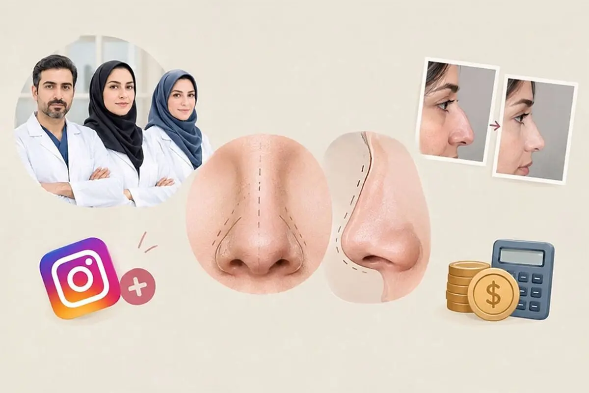 جراح بینی فانتزی شیراز: معرفی لیست منتخب به همراه نمونه کار و قیمت