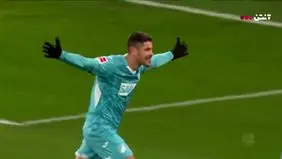 گل اول هوفنهایم به بایرن مونیخ+ ویدئو