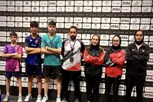 ۴ بازیکن پینگ پنگ ایران در جمع ۸ بازیکن برتر آسیا قرار گرفتند