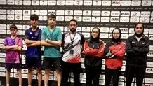 ۴ بازیکن پینگ پنگ ایران در جمع ۸ بازیکن برتر آسیا قرار گرفتند