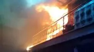 آتش‌نشانی تهران: انبار چسب بازار سیدولی که دچار حریق شد، ۸ بار اخطار گرفته بود

