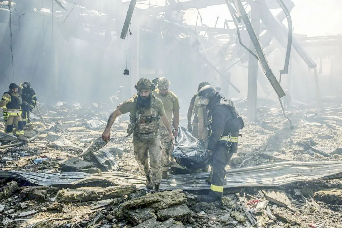 روایت اوکراین از 845 کشته روسیه


