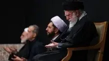 تصاویری از مراسم عزاداری ایام شهادت حضرت فاطمه (س) با حضور رهبر انقلاب
