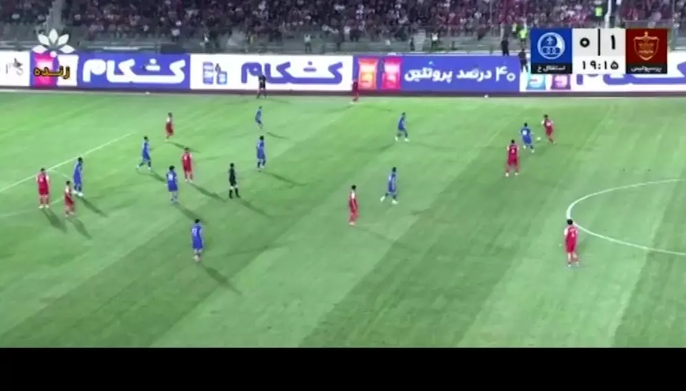 گل دوم پرسپولیس به استقلال خوزستان+ ویدئو
